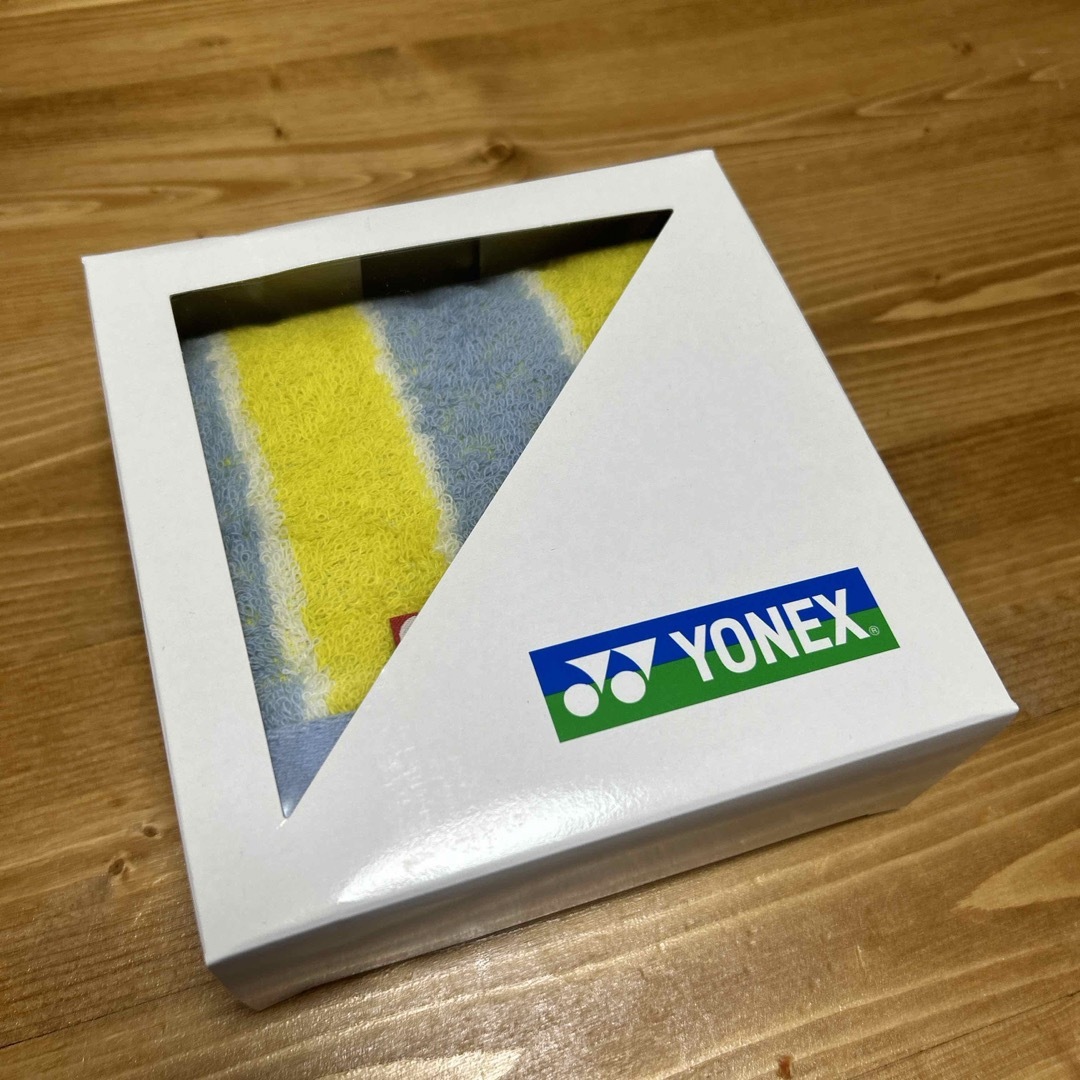 YONEX(ヨネックス)のヨネックス フェイスタオル AC1074 色 : レモンイエロー インテリア/住まい/日用品の日用品/生活雑貨/旅行(タオル/バス用品)の商品写真