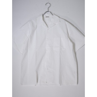 オーラリー(AURALEE)のAURALEE/オーラリー SELVEDGE WEATHER CLOTH OPEN COLLARED HALF SLEEVED SHIRTウェザークロス オープンカラー半袖シャツ【3】【MSHA73481】(その他)