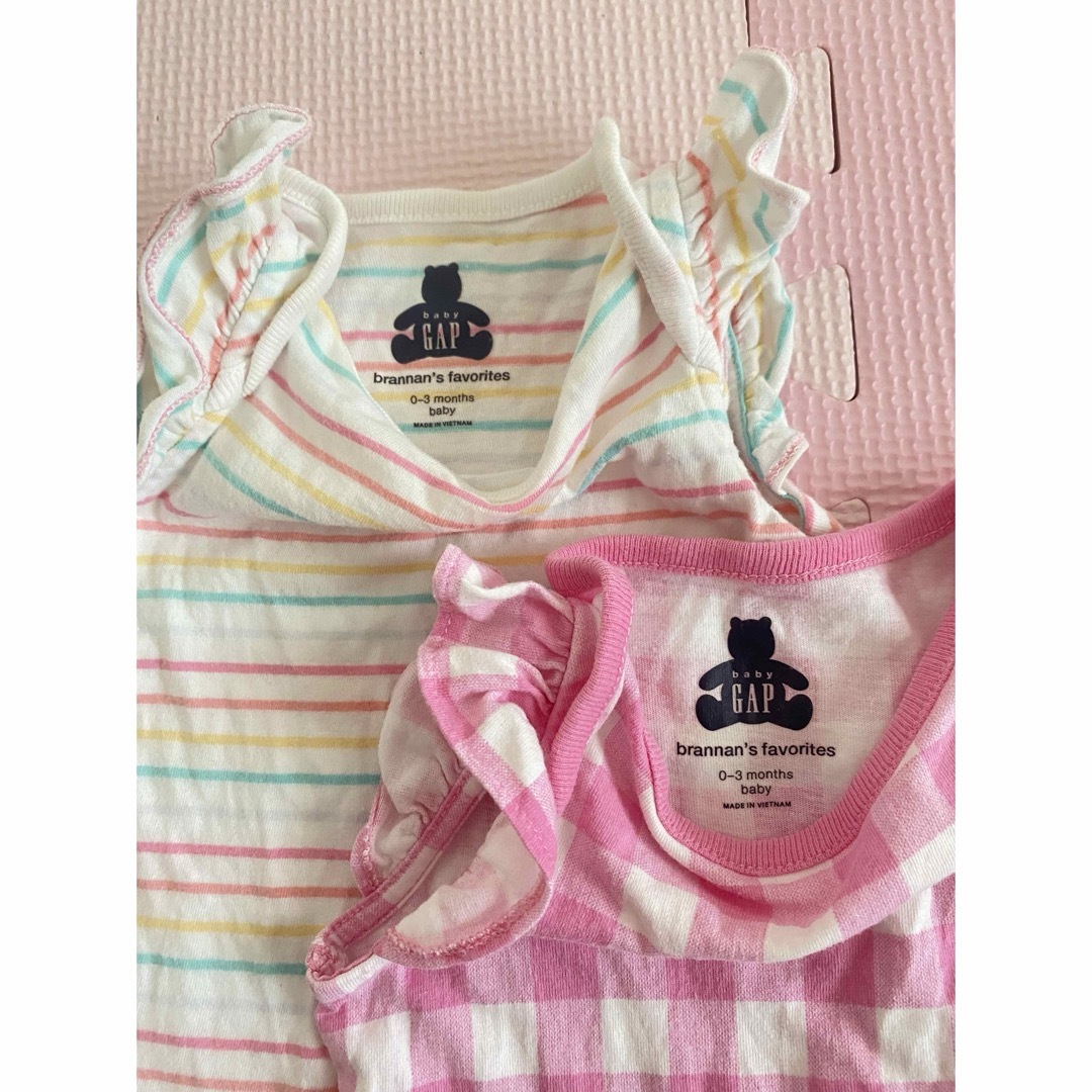 GAP Kids(ギャップキッズ)のロンパース ボディスーツ ベビー0-3M  キッズ/ベビー/マタニティのベビー服(~85cm)(ロンパース)の商品写真