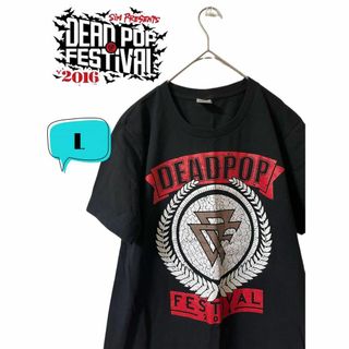 ユナイテッドアスレ(UnitedAthle)のDEAD POP FESTiVAL 2016 SiM主催フェス　ライブTシャツL(Tシャツ/カットソー(半袖/袖なし))