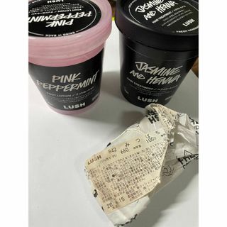 ラッシュ(LUSH)のラッシュ　みつばちマーチ 50g /ピンクミント フットローション/艶髪香花(ボディマッサージグッズ)