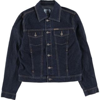 カルバンクライン(Calvin Klein)の古着 濃紺 90年代 カルバンクライン Calvin klein JEANS デニムジャケット Gジャン メンズM ヴィンテージ /eaa423414(Gジャン/デニムジャケット)