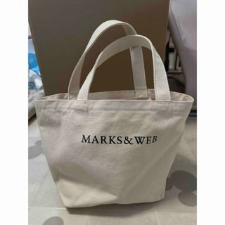 マークスアンドウェブ(MARKS&WEB)のMARKS&WEB ミニトート　バッグ　コットン(トートバッグ)