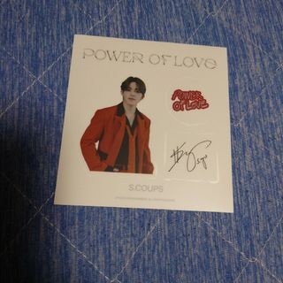 セブンティーン(SEVENTEEN)のSEVENTEEN POWER OF LOVE ステッカー エスクプス(アイドルグッズ)