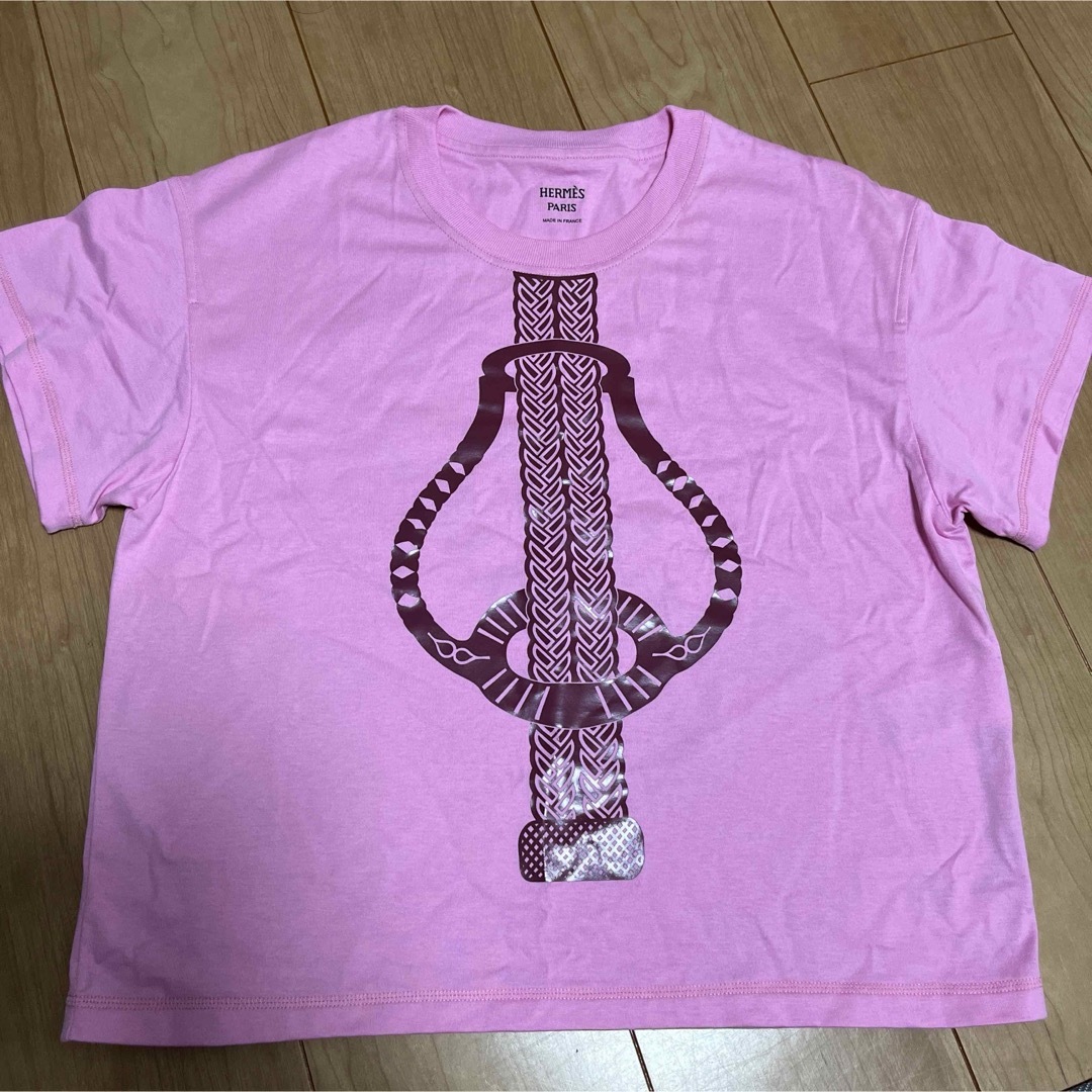 Hermes(エルメス)の新品タグ付き　エルメス2023Tシャツ　Tシャツ　　34 レディースのトップス(Tシャツ(半袖/袖なし))の商品写真