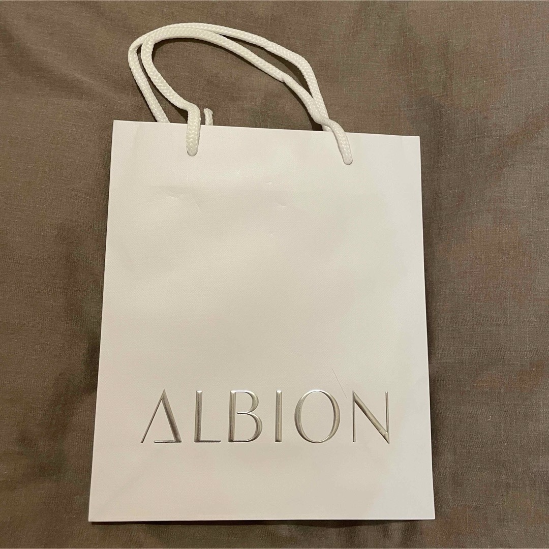 ALBION(アルビオン)のアルビオン ALBION ショップ袋 ショッパー 紙袋 レディースのバッグ(ショップ袋)の商品写真