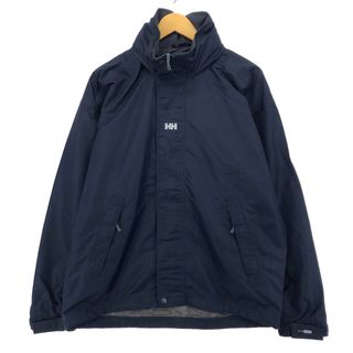 古着 ヘリーハンセン HELLY HANSEN バックプリント マウンテンジャケット シェルジャケット メンズM /eaa424523(マウンテンパーカー)