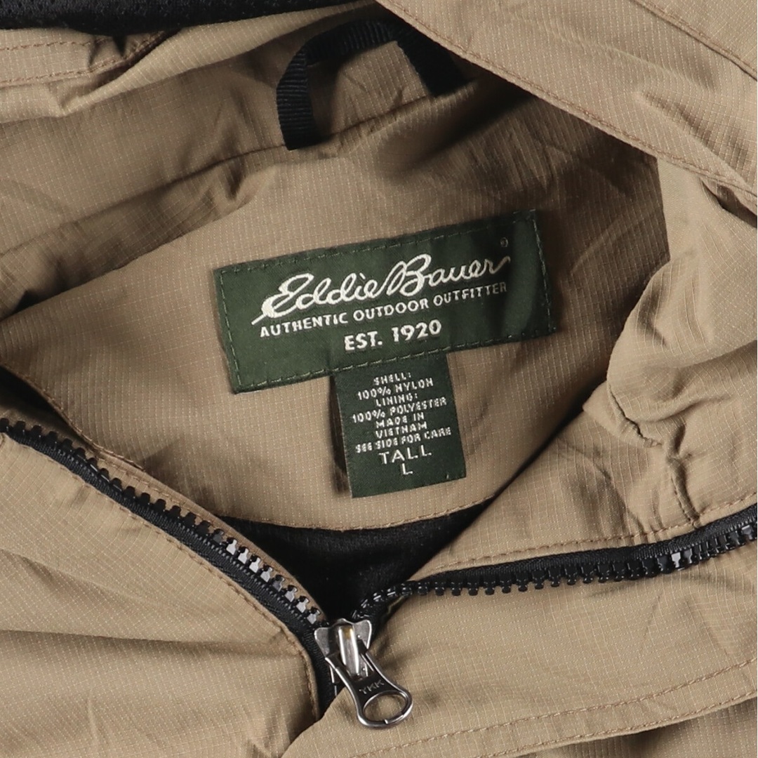 Eddie Bauer(エディーバウアー)の古着 00年代 エディーバウアー Eddie Bauer マウンテンパーカー シェルジャケット メンズL /eaa426011 メンズのジャケット/アウター(マウンテンパーカー)の商品写真