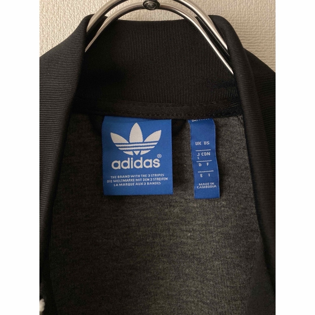 adidas - 【美品】adidas トラックジャケット Lサイズの通販 by adidas - 【美品】adidas トラックジャケット Lサイズの通販 by