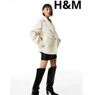 H&M - H&M　コート　ダブルブレストジャケット