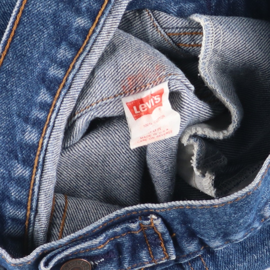 Levi's(リーバイス)の古着 90年代 リーバイス Levi's 70506-0216 デニムジャケット Gジャン USA製 メンズS ヴィンテージ /eaa424646 メンズのジャケット/アウター(Gジャン/デニムジャケット)の商品写真