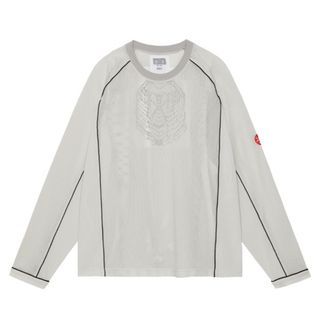 BEAMS - C.E/CAVEMPT MESH RAGLANCOLOUR LONGSLEEVE