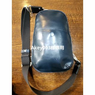 エルゴポック(HERGOPOCH)のAkey003様専用 エルゴポックボディバッグワキシングレザー06-OS(ボディーバッグ)