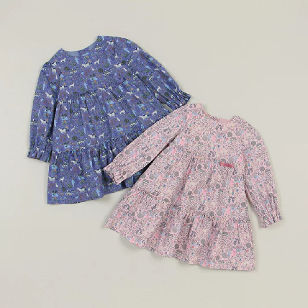 sense of wonder(センスオブワンダー)のSense of Wonder Voyseyワンピース 80cm キッズ/ベビー/マタニティのベビー服(~85cm)(ワンピース)の商品写真