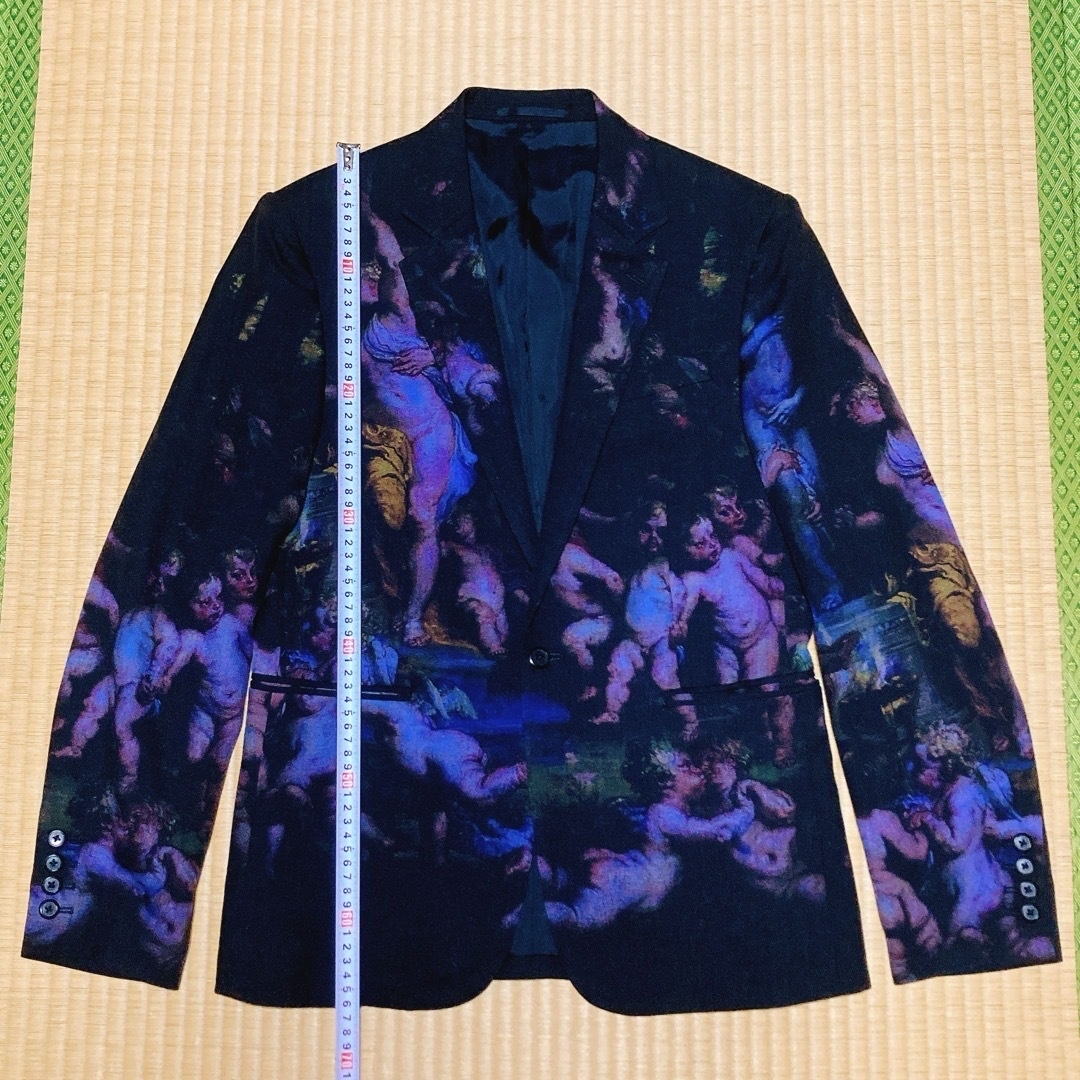 LAD MUSICIAN(ラッドミュージシャン)のラッドミュージシャン　天使柄テーラードジャケット　サイズ42 メンズのジャケット/アウター(テーラードジャケット)の商品写真