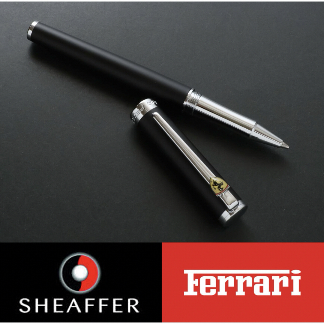 SHEAFFER(シェーファー)の9119◆シェーファー＆フェラーリ◆ボールペン◆定価11,000円◆ブラック◆ インテリア/住まい/日用品の文房具(ペン/マーカー)の商品写真