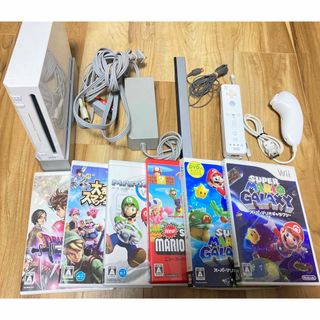 Wii - wii本体　ソフト6本セット