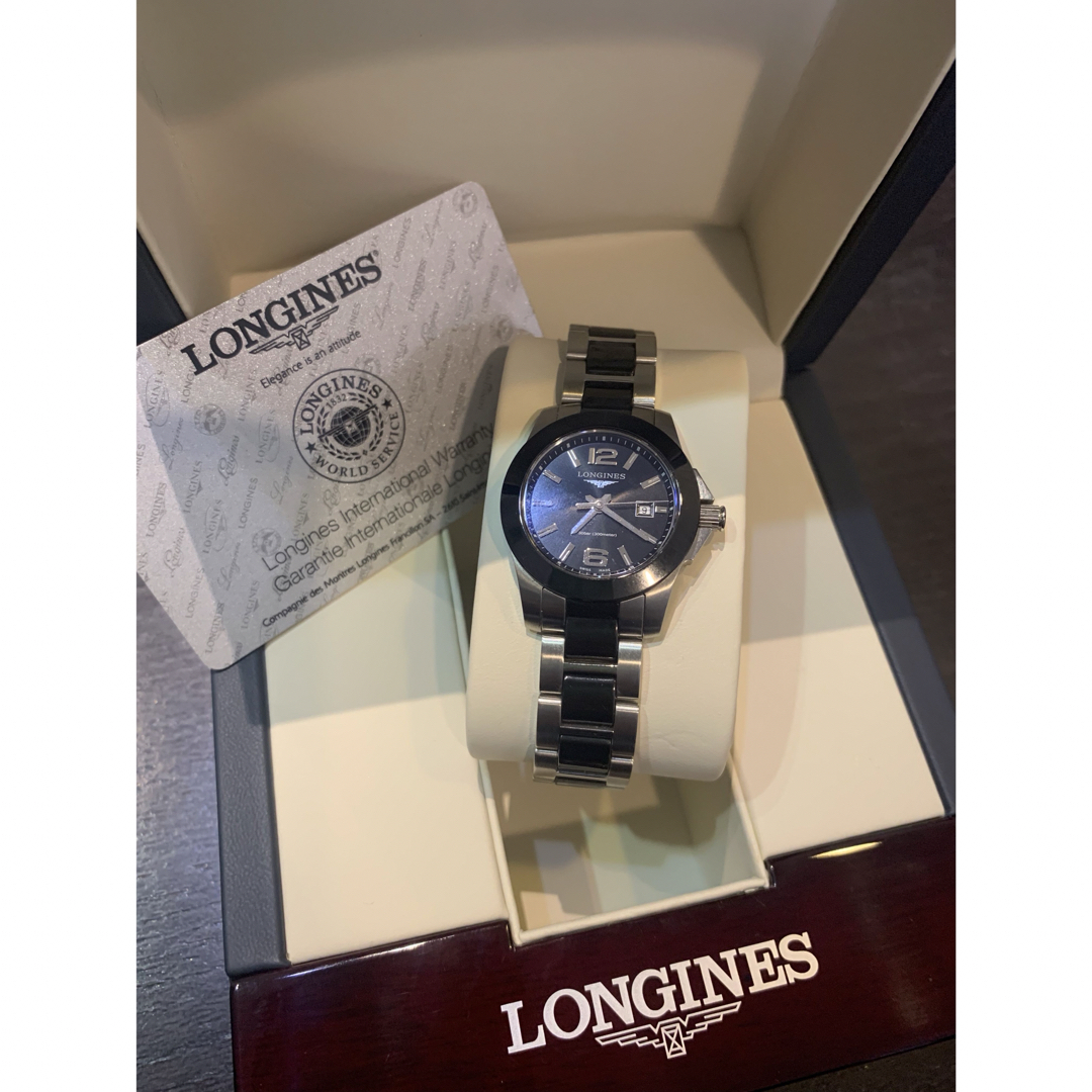 LONGINES(ロンジン)のロンジン　コンクエスト レディースのファッション小物(腕時計)の商品写真