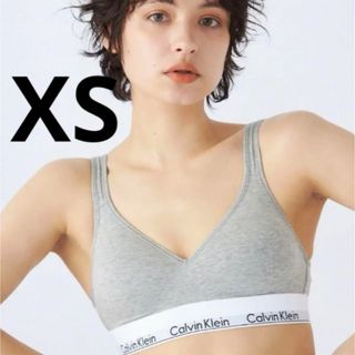 カルバンクライン(Calvin Klein)のカルバンクライン　ブラジャー　ブラレット　ロゴ ノンワイヤー(ブラ)