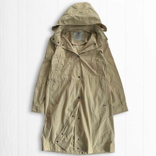 WOOLRICH - ウールリッチTICKSEED COAT フード　スプリングコート　ベージュ