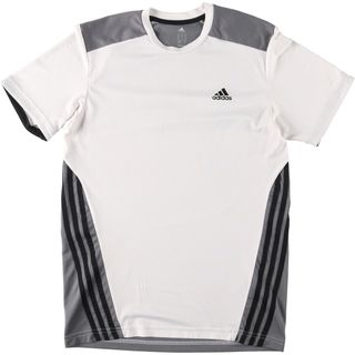 アディダス(adidas)の古着 アディダス adidas メッシュ ゲームシャツ メンズM /eaa413828(Tシャツ/カットソー(半袖/袖なし))