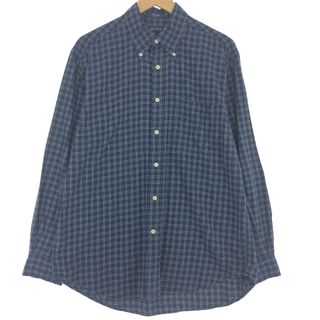 ノーティカ(NAUTICA)の古着 ノーティカ NAUTICA 長袖 ボタンダウンチェックシャツ メンズL /eaa426655(シャツ)