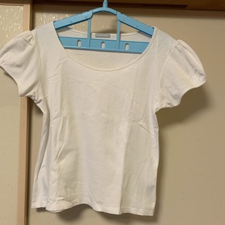 ジーユー(GU)のGU 白　Tシャツ(Tシャツ(半袖/袖なし))