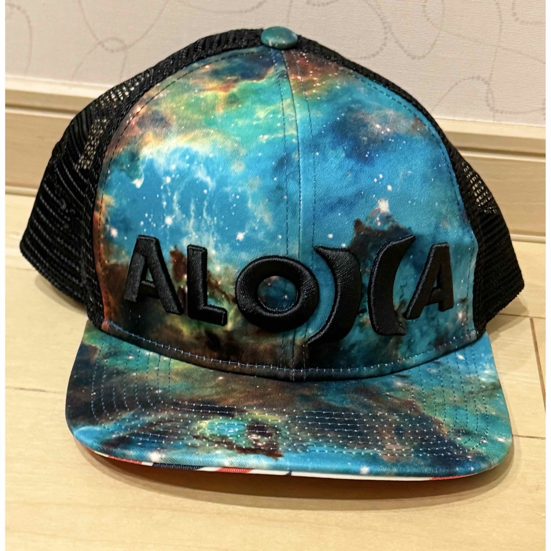 Hurley(ハーレー)のHurley ハーレー NEW ERA ニューエラ メッシュキャップ 宇宙 帽子 メンズの帽子(キャップ)の商品写真