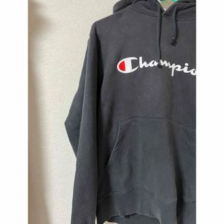 チャンピオン(Champion)のchampion チャンピオン　 プルオーバーパーカー　フーディー　ブラック　(パーカー)