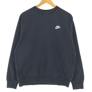 ナイキ(NIKE)の古着 ナイキ NIKE ワンポイントロゴスウェットシャツ トレーナー メンズM /eaa411369(スウェット)