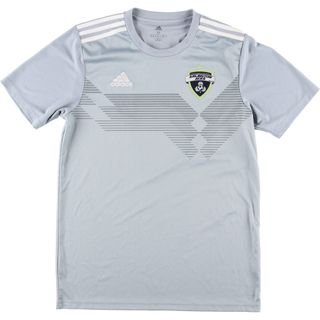 アディダス(adidas)の古着 アディダス adidas CLIMALITE ナンバリング ゲームシャツ サッカーシャツ メンズM /eaa413831(Tシャツ/カットソー(半袖/袖なし))