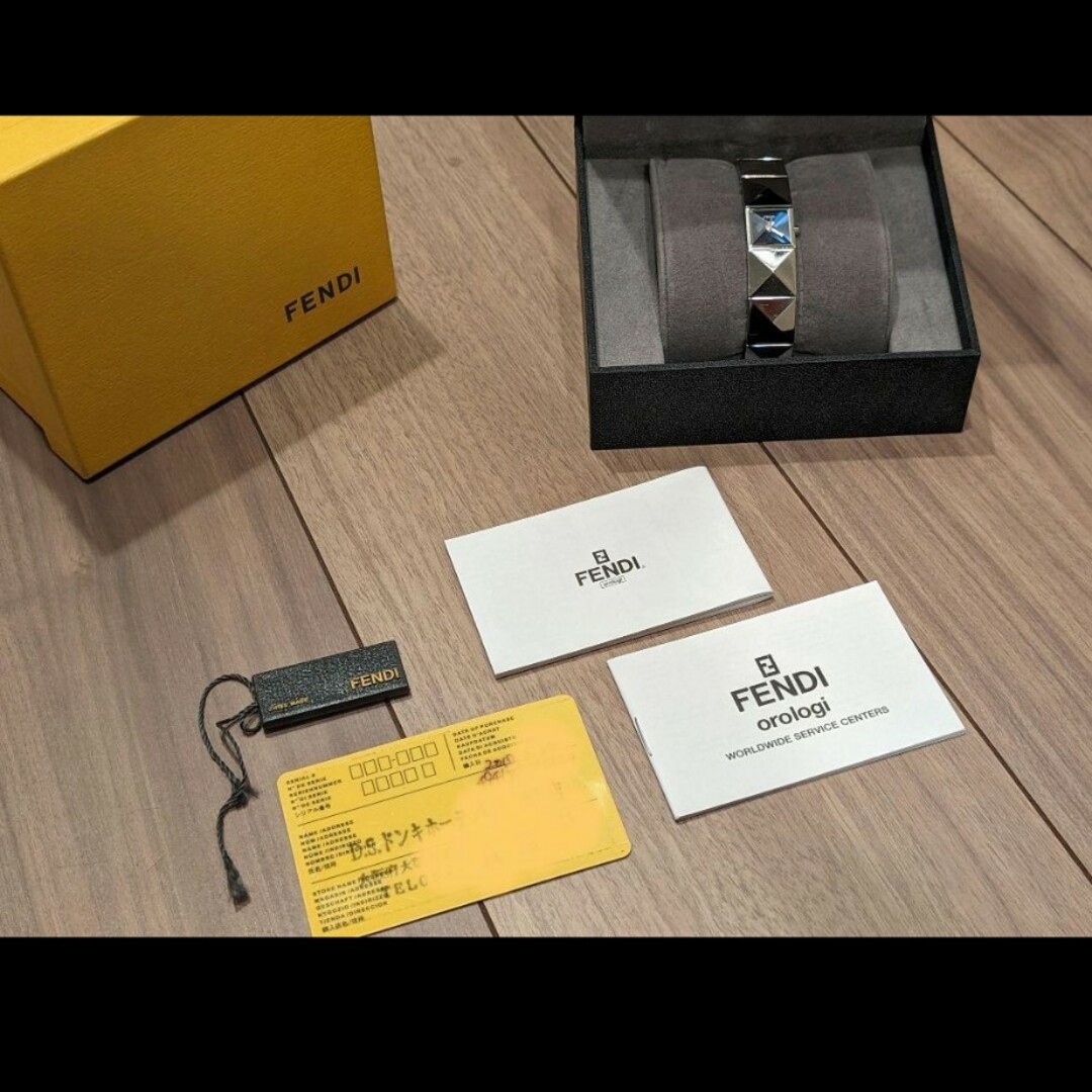 FENDI(フェンディ)のFENDI クォーツ  腕時計 ピラミッド レディースのファッション小物(腕時計)の商品写真