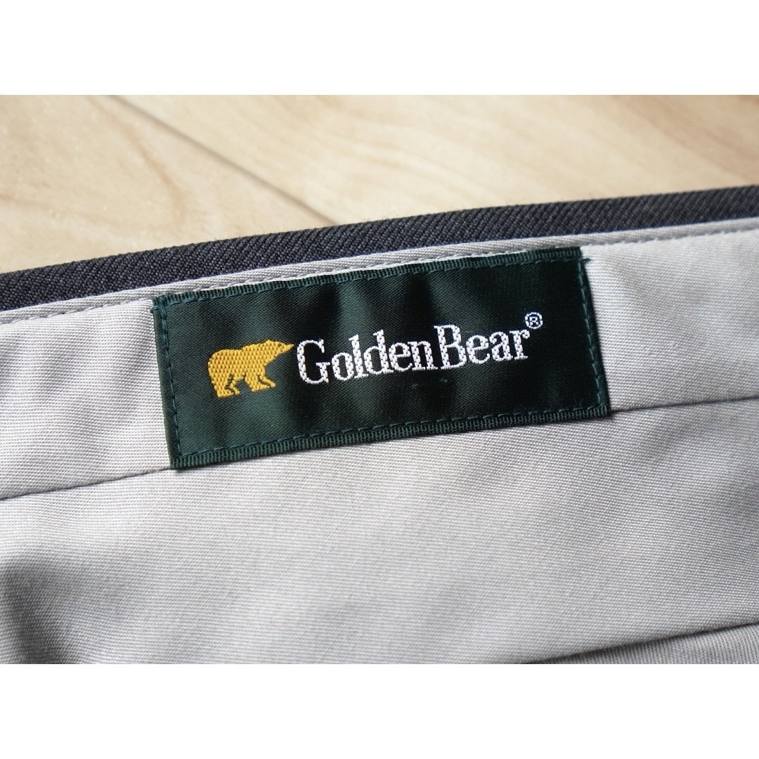 Golden Bear(ゴールデンベア)の00s 古着 Golden Bear センタープレス ワイド スラックス メンズのパンツ(スラックス)の商品写真