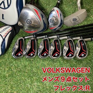 Volkswagen - VOLKSWAGEN ゴルフセット　9点セット　フォルクスワーゲン　レザックス