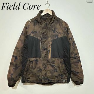 ワークマン　Field core ダウンジャケット　迷彩　カモフラ柄　メンズ