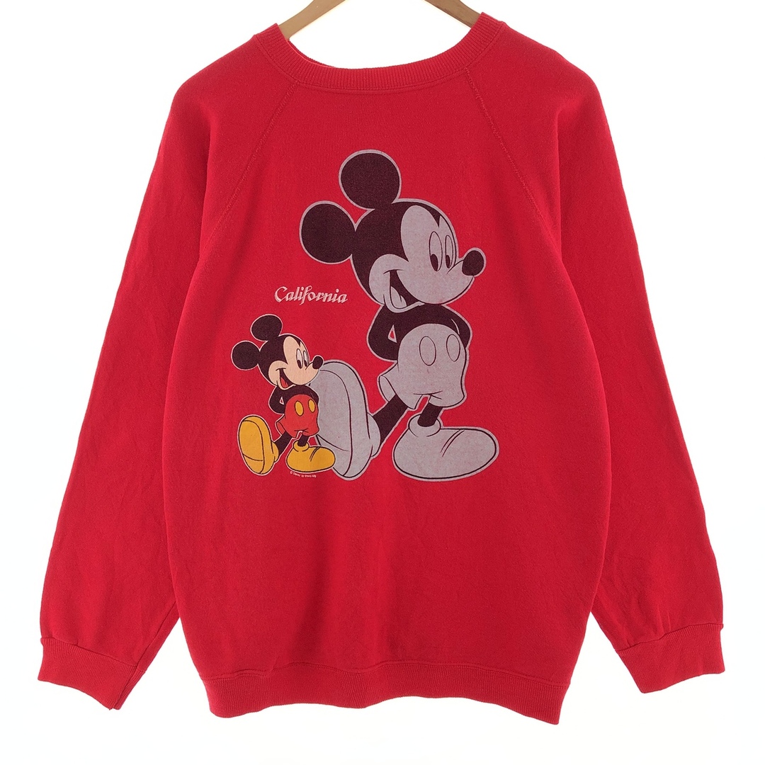 Hanes(ヘインズ)の古着 90年代 ヘインズ Hanes SPORT MICKEY MOUSE ミッキーマウス キャラクタースウェットシャツ トレーナー USA製 メンズXL ヴィンテージ /eaa382735 メンズのトップス(スウェット)の商品写真