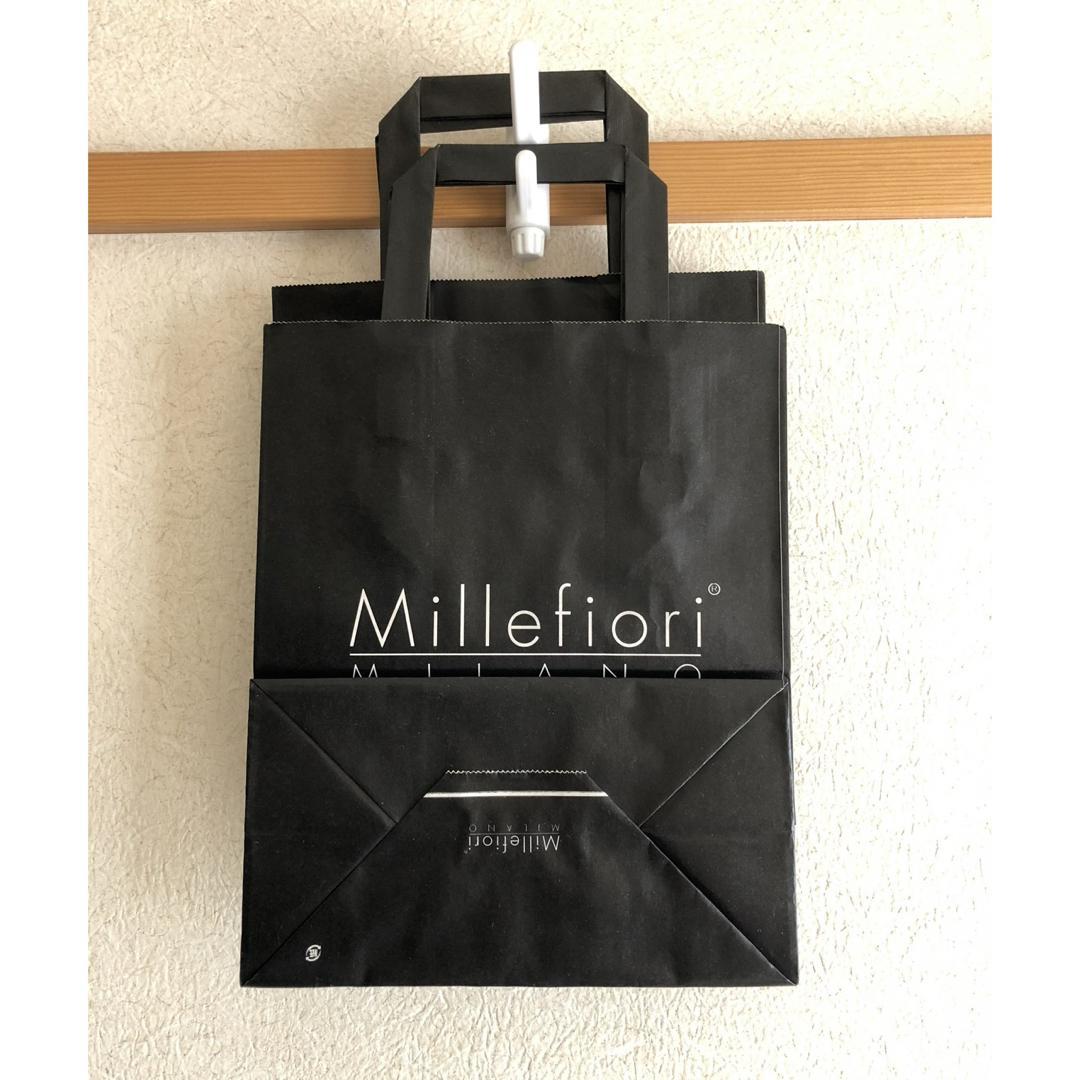 #【milefiori】#非売品ショップ袋小　2枚セット（新品） レディースのバッグ(ショップ袋)の商品写真