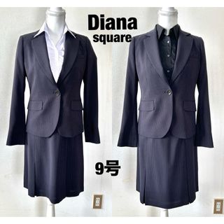 ダイアナ(DIANA)の新品未使用 ダイアナスクエア スカートスーツ  セットアップスーツ  9号(セット/コーデ)