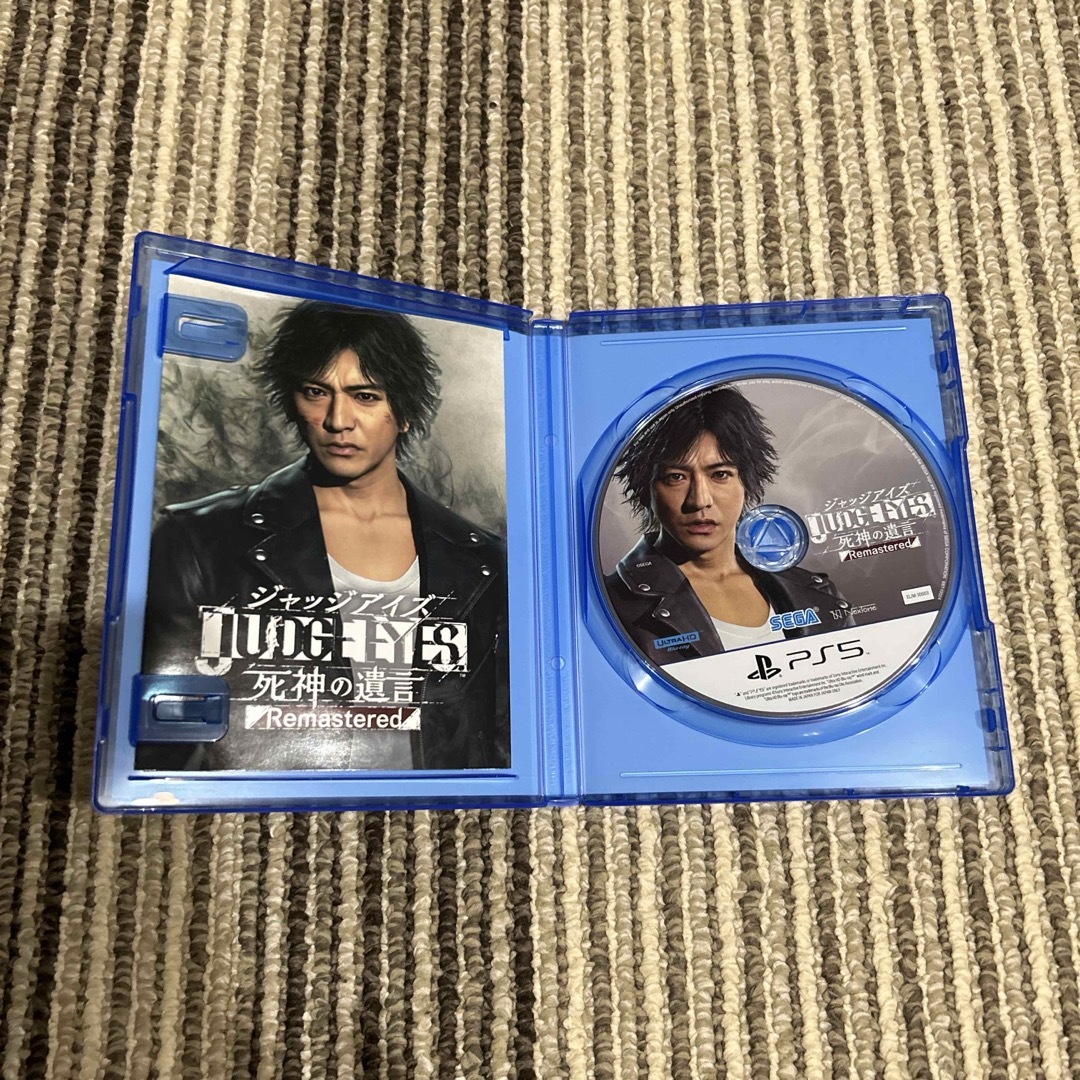 SEGA(セガ)のJUDGE EYES：死神の遺言 Remastered エンタメ/ホビーのゲームソフト/ゲーム機本体(家庭用ゲームソフト)の商品写真