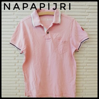 ナパピリ(NAPAPIJRI)のナパピリ　NAPAPIJRI　ポロシャツ　トップス　ゴルフ　メンズ　ピンク(ポロシャツ)