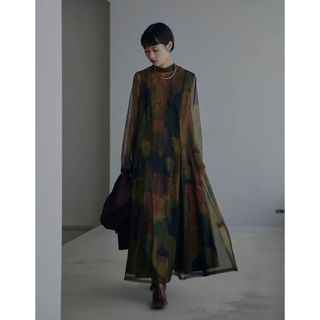 アメリヴィンテージ(Ameri VINTAGE)の新品 アメリヴィンテージ UND GYPSUM ART DRESS(ロングワンピース/マキシワンピース)