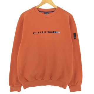 ナイキ(NIKE)の古着 00年代 ナイキ NIKE ロゴスウェットシャツ トレーナー メンズS /eaa411106(スウェット)