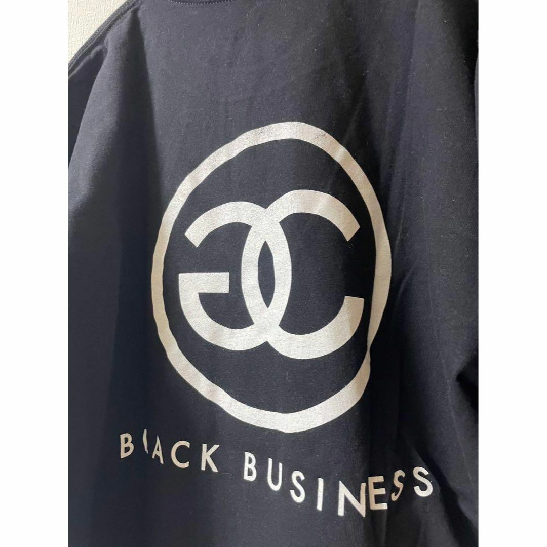 Russell Athletic(ラッセルアスレティック)のGang Corp ギャングコーポ　BLACK BUSINESS Tシャツ M メンズのトップス(Tシャツ/カットソー(半袖/袖なし))の商品写真