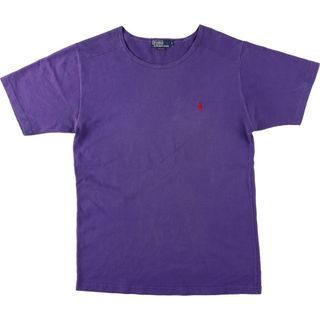 ラルフローレン(Ralph Lauren)の古着 90年代 ラルフローレン Ralph Lauren POLO by Ralph Lauren 半袖 ワンポイントロゴTシャツ USA製 メンズL ヴィンテージ /eaa425146(Tシャツ/カットソー(半袖/袖なし))