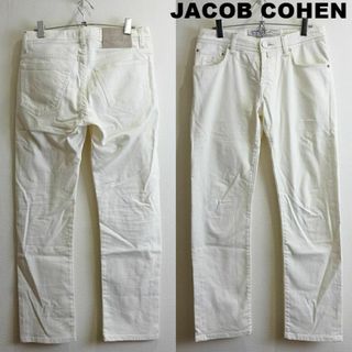 JACOB COHEN - ヤコブコーエン　PW622　W77cm　ストレッチ　スリム　白　イタリア製