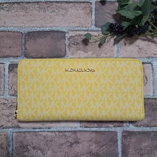 マイケルコース(Michael Kors)の輸入品　MICHAEL KORS マイケルコース 長財布 イエロー(財布)