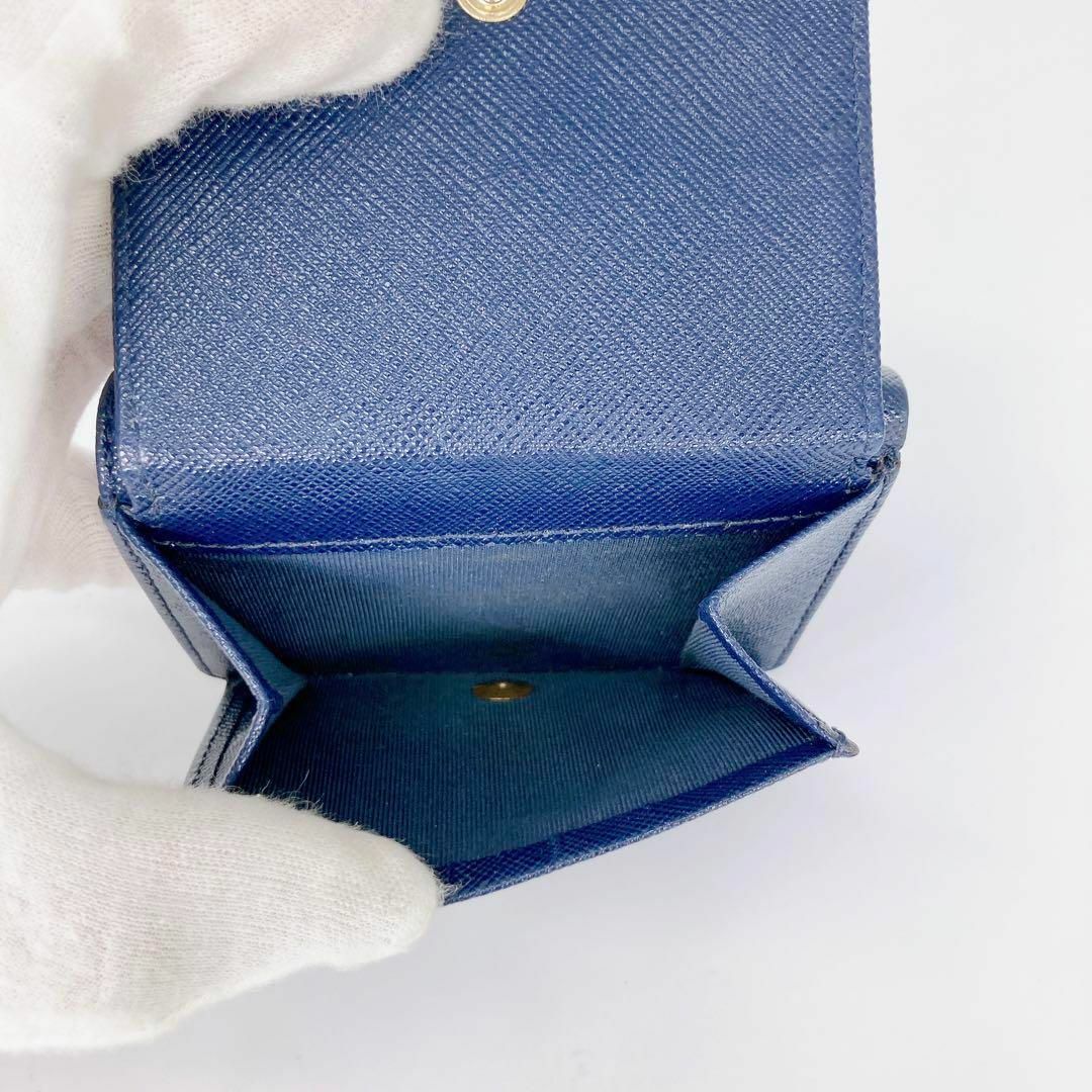 agnes b.(アニエスベー)の✨美品✨アニエスベー EW13B-03 三つ折り財布　ミニウォレット　ネイビー レディースのファッション小物(財布)の商品写真