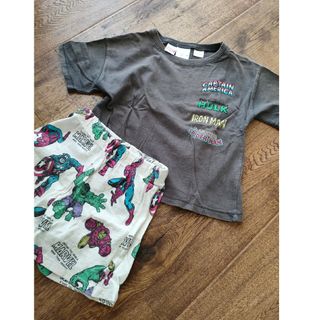 ザラキッズ(ZARA KIDS)のZARA KIDS　マーベル　セットアップ　98(Tシャツ/カットソー)