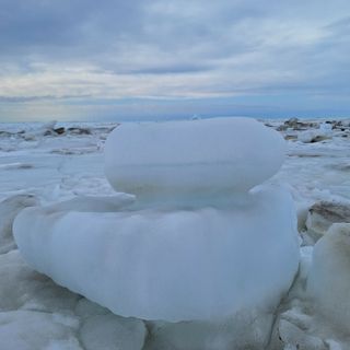 世界遺産知床の流氷(旅行用品)