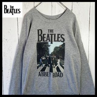 ヴィンテージ(VINTAGE)のTHE BEATLES ビートルズ ABBEY ROAD スウェット M グレー(スウェット)